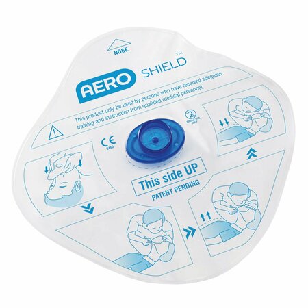 AERO HEALTHCARE Aeroshield Cpr Face Shield Disposable 1/Bag AFS001US